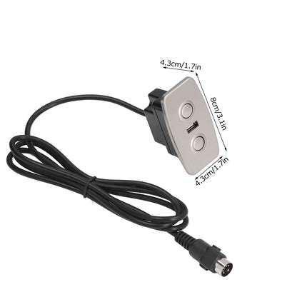 Recliner Switch USB Socket Charging Straight 5 Pin Light Free Electric Sofa Controller for Home Bedroom V1294-YM0523-3113220070211
