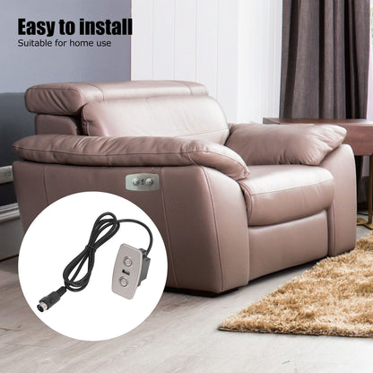 Recliner Switch USB Socket Charging Straight 5 Pin Light Free Electric Sofa Controller for Home Bedroom V1294-YM0523-3113220070211