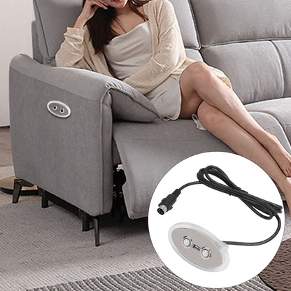 Electric Sofa Controller Electric Stretching Sofa Lifting Device Hand Control Button Switch with USB Port V1294-YM0523-3113220071411