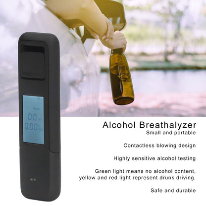 Alcohol Breathalyzer Contactless Design High Accuracy Blowing Type Easy Operation Breath Alcohol Tester V1294-YM0523-3113220071711