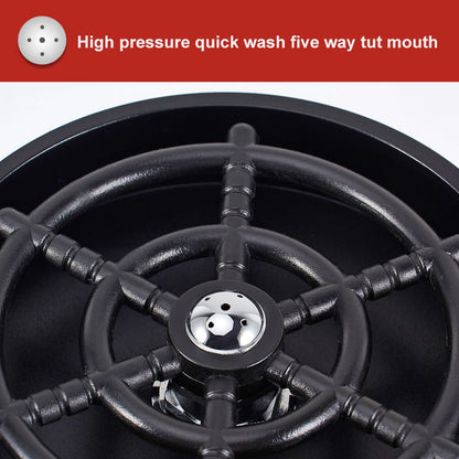G9/16 Thread High Pressure Cup Washer Stainless Steel Kitchen Sink Glass Rinser for Restaurant Bar V1294-YM0523-3113220072111
