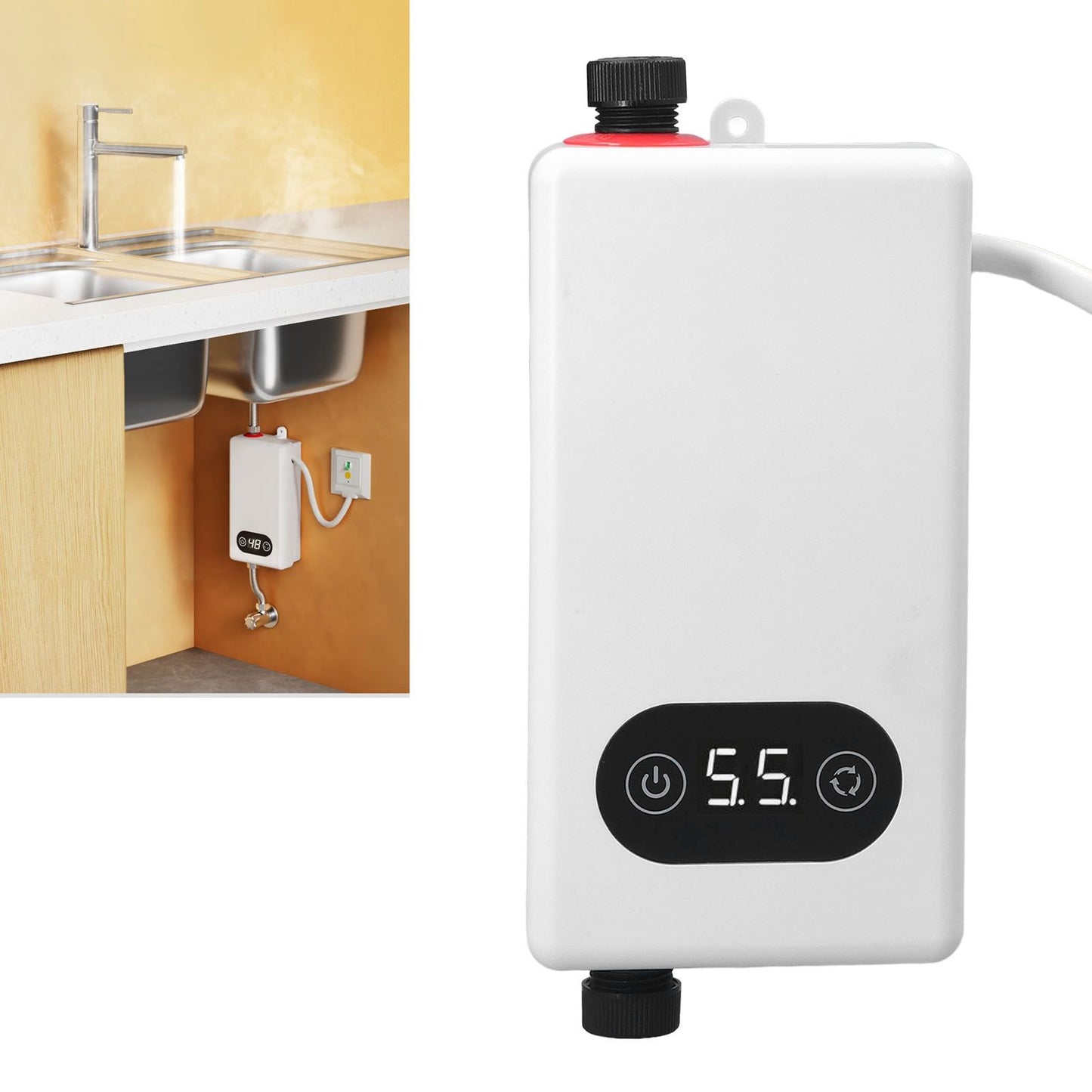 Instant Electric Water Heater with Memory Function Frequency Conversion Constant Temperature Water Heating V1294-YM0523-3113220074211