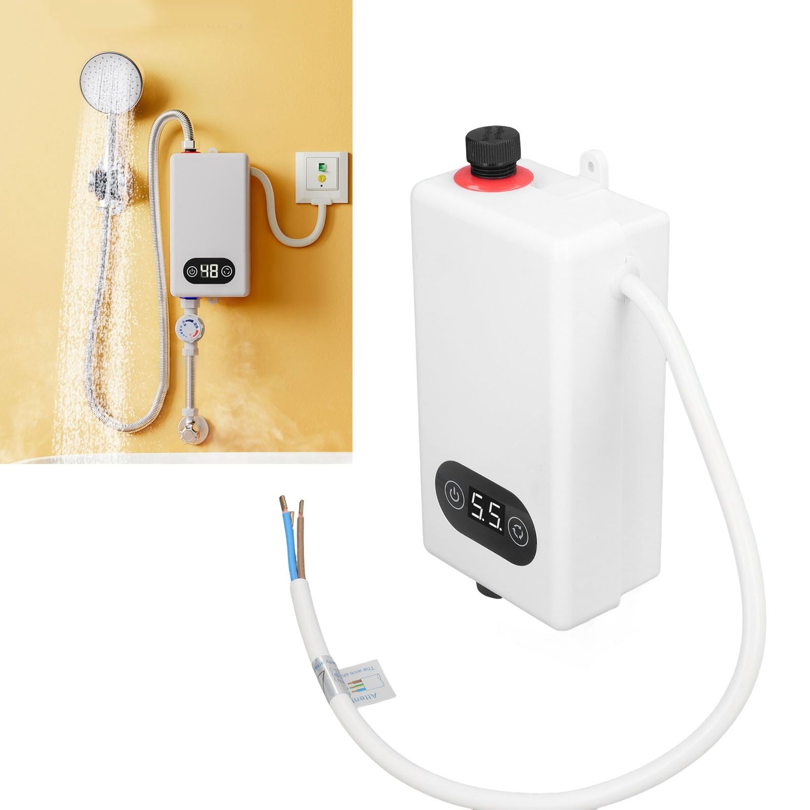 Instant Electric Water Heater with Memory Function Frequency Conversion Constant Temperature Water Heating V1294-YM0523-3113220074211