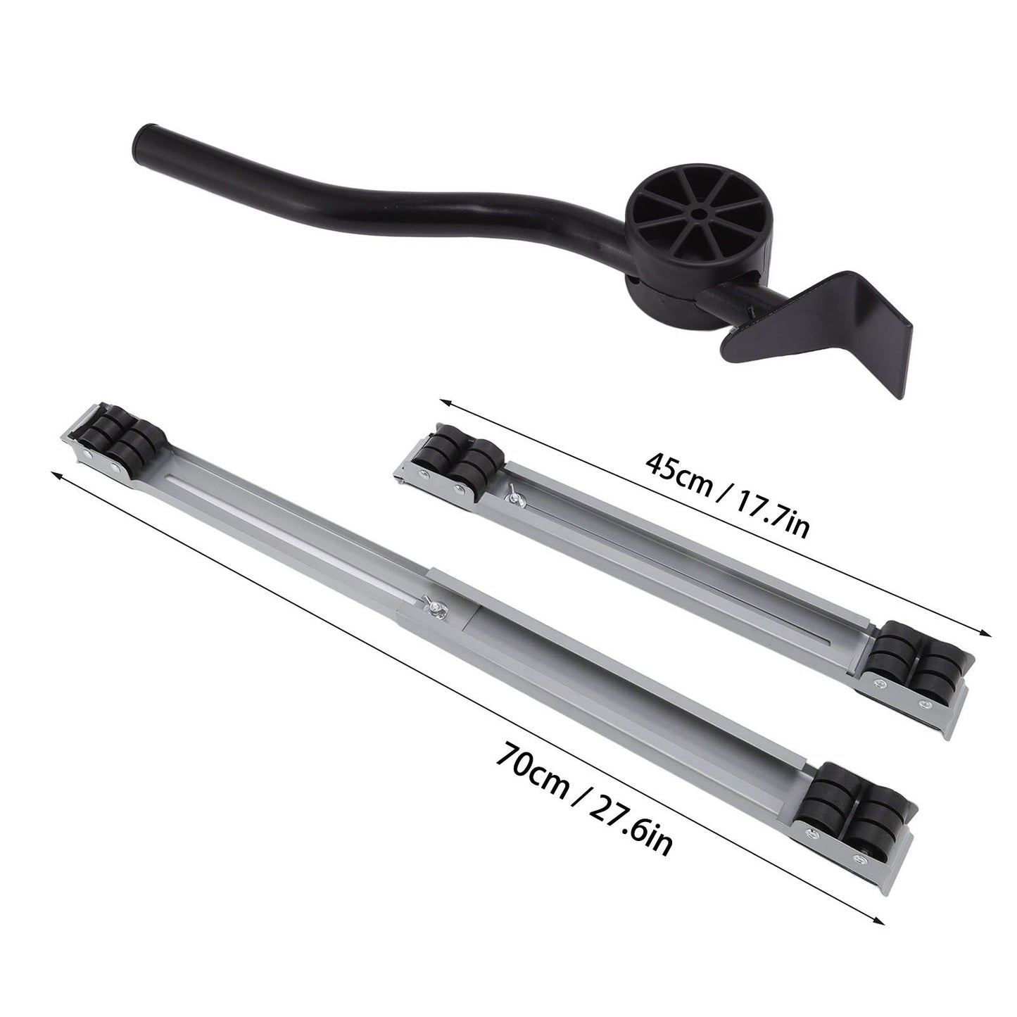 Heavy Duty Extendable Appliance Roller 300KG Load Bearing Detachable Double Row 24 Wheels Appliances Sliders V1294-YM0523-3113220075211