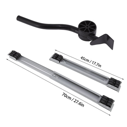 Heavy Duty Extendable Appliance Roller 300KG Load Bearing Detachable Double Row 24 Wheels Appliances Sliders V1294-YM0523-3113220075211