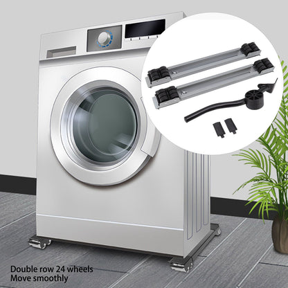 Heavy Duty Extendable Appliance Roller 300KG Load Bearing Detachable Double Row 24 Wheels Appliances Sliders V1294-YM0523-3113220075211