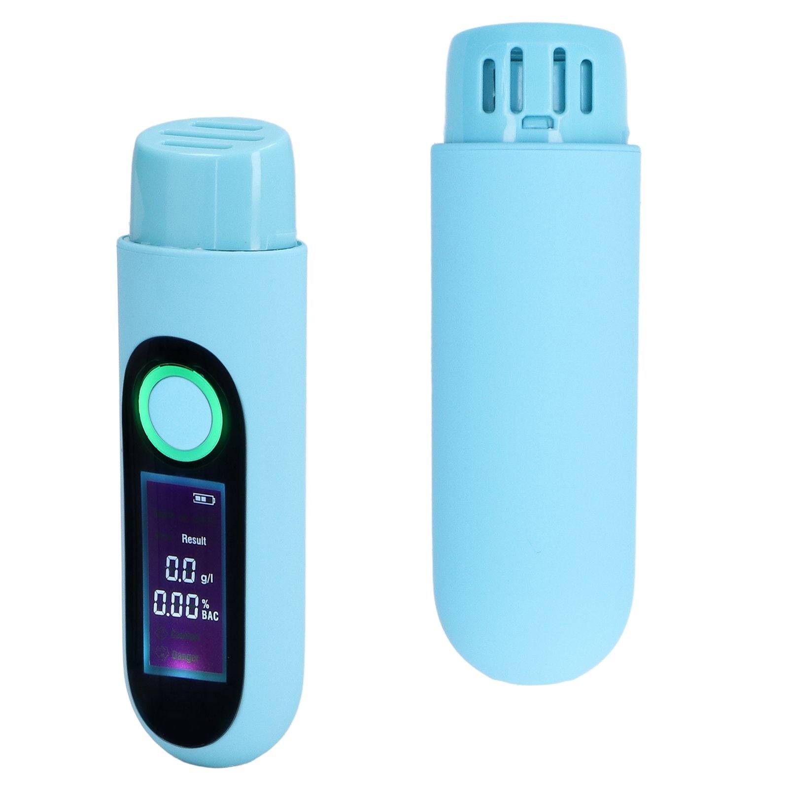 Alcohol Tester LCD 3 Color Display USB Charging Blowing Contactless Testing Alcohol Tester for Professional V1294-YM0523-3113220075713