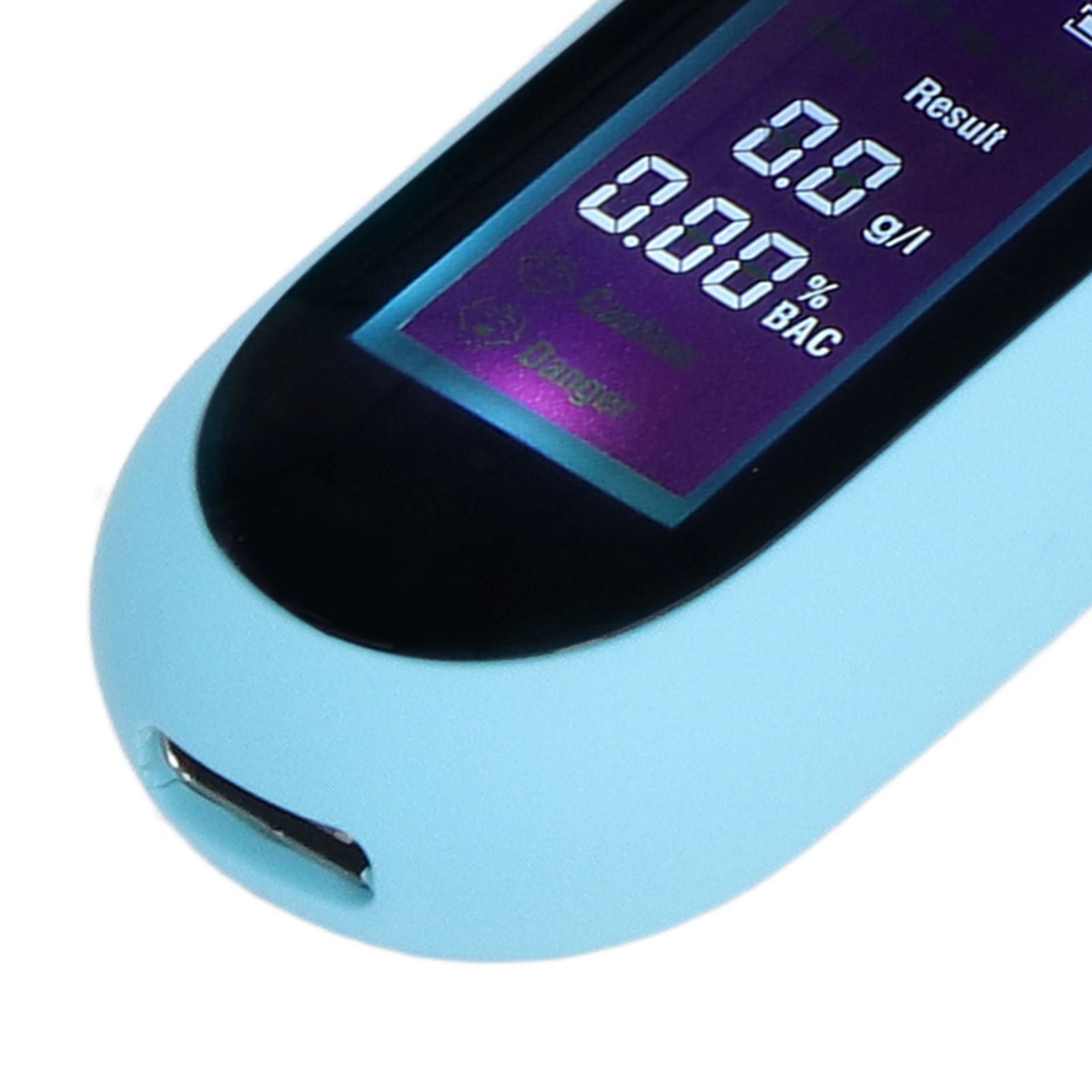 Alcohol Tester LCD 3 Color Display USB Charging Blowing Contactless Testing Alcohol Tester for Professional V1294-YM0523-3113220075713