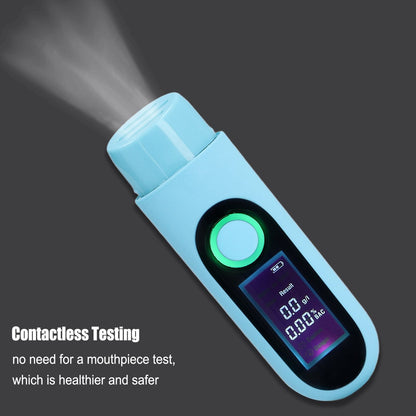 Alcohol Tester LCD 3 Color Display USB Charging Blowing Contactless Testing Alcohol Tester for Professional V1294-YM0523-3113220075713