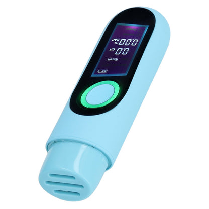 Alcohol Tester LCD 3 Color Display USB Charging Blowing Contactless Testing Alcohol Tester for Professional V1294-YM0523-3113220075713