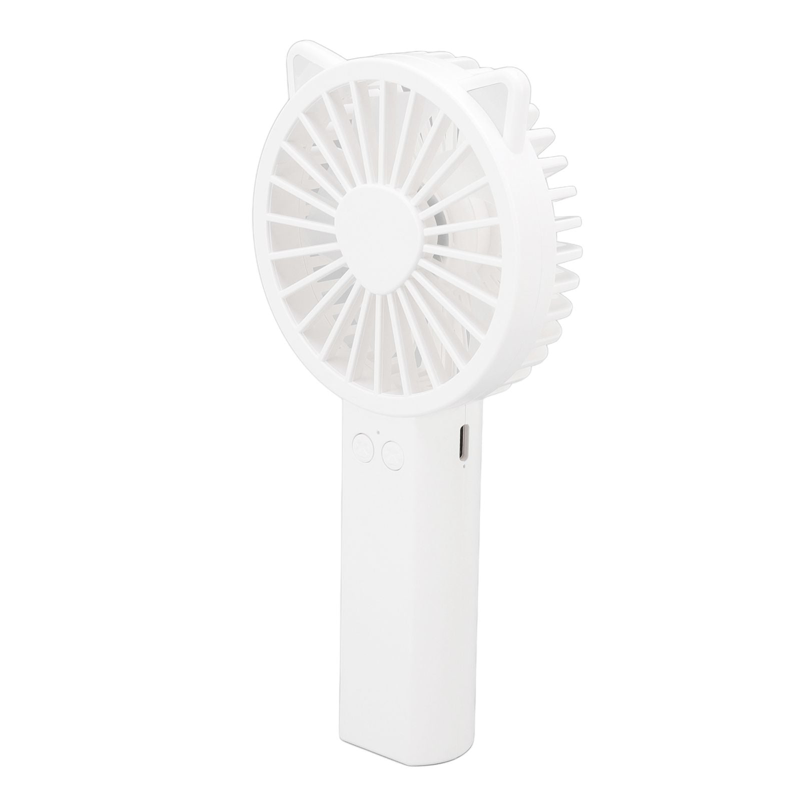 Handheld Mini Fan 3 Different Wind Speeds USB Charging Low Noise Small Fan with Light for Office Dormitory V1294-YM0523-3113220077911
