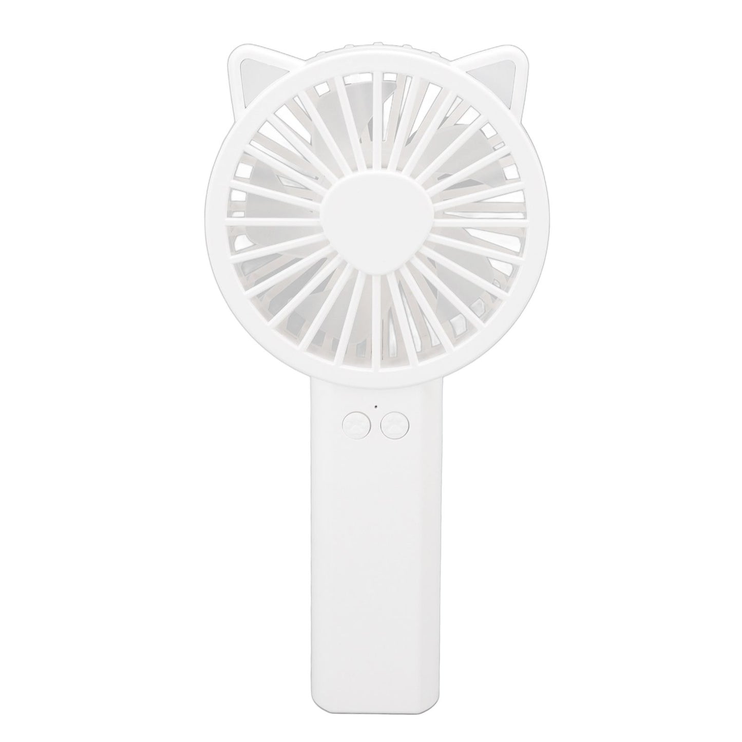 Handheld Mini Fan 3 Different Wind Speeds USB Charging Low Noise Small Fan with Light for Office Dormitory V1294-YM0523-3113220077911
