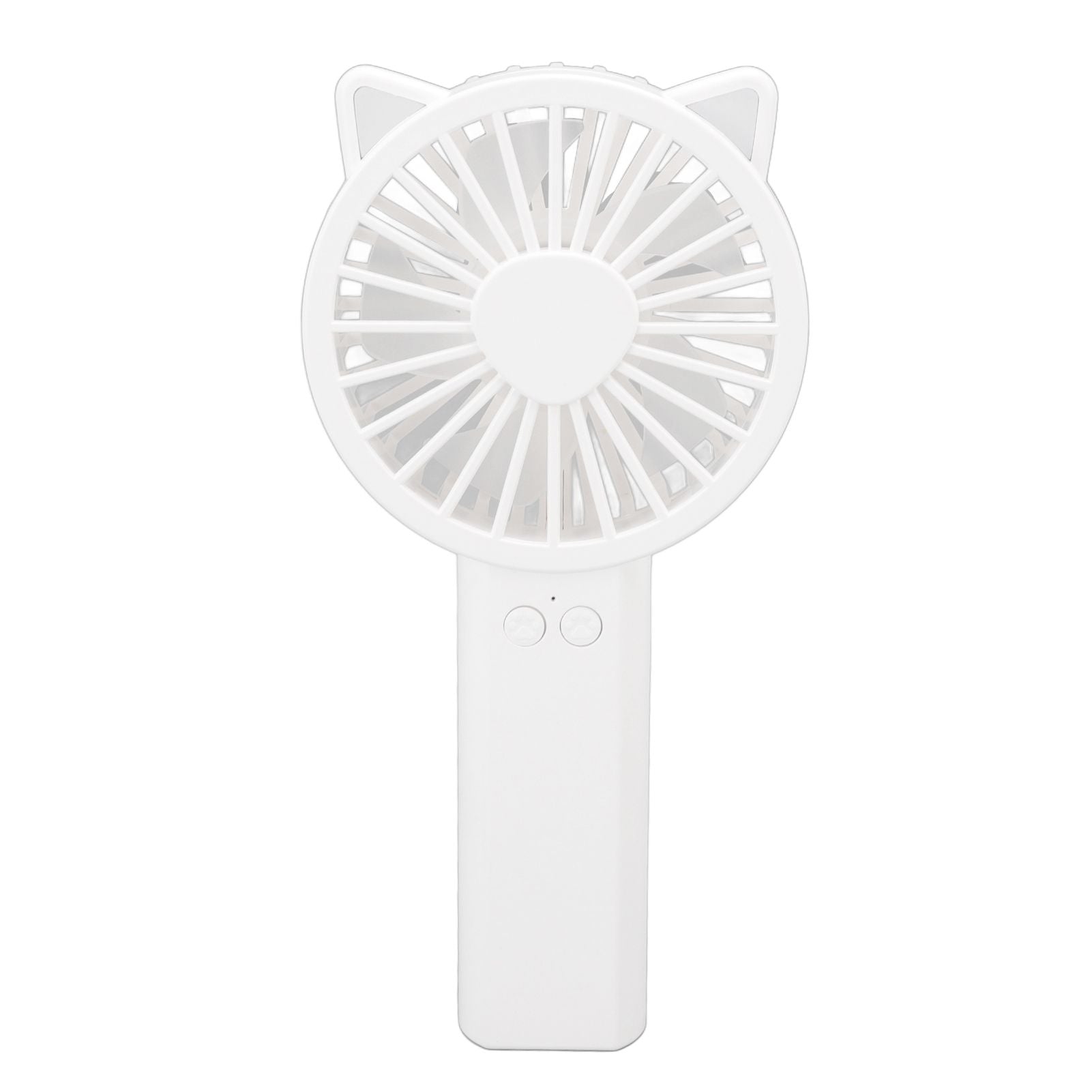 Handheld Mini Fan 3 Different Wind Speeds USB Charging Low Noise Small Fan with Light for Office Dormitory V1294-YM0523-3113220077911
