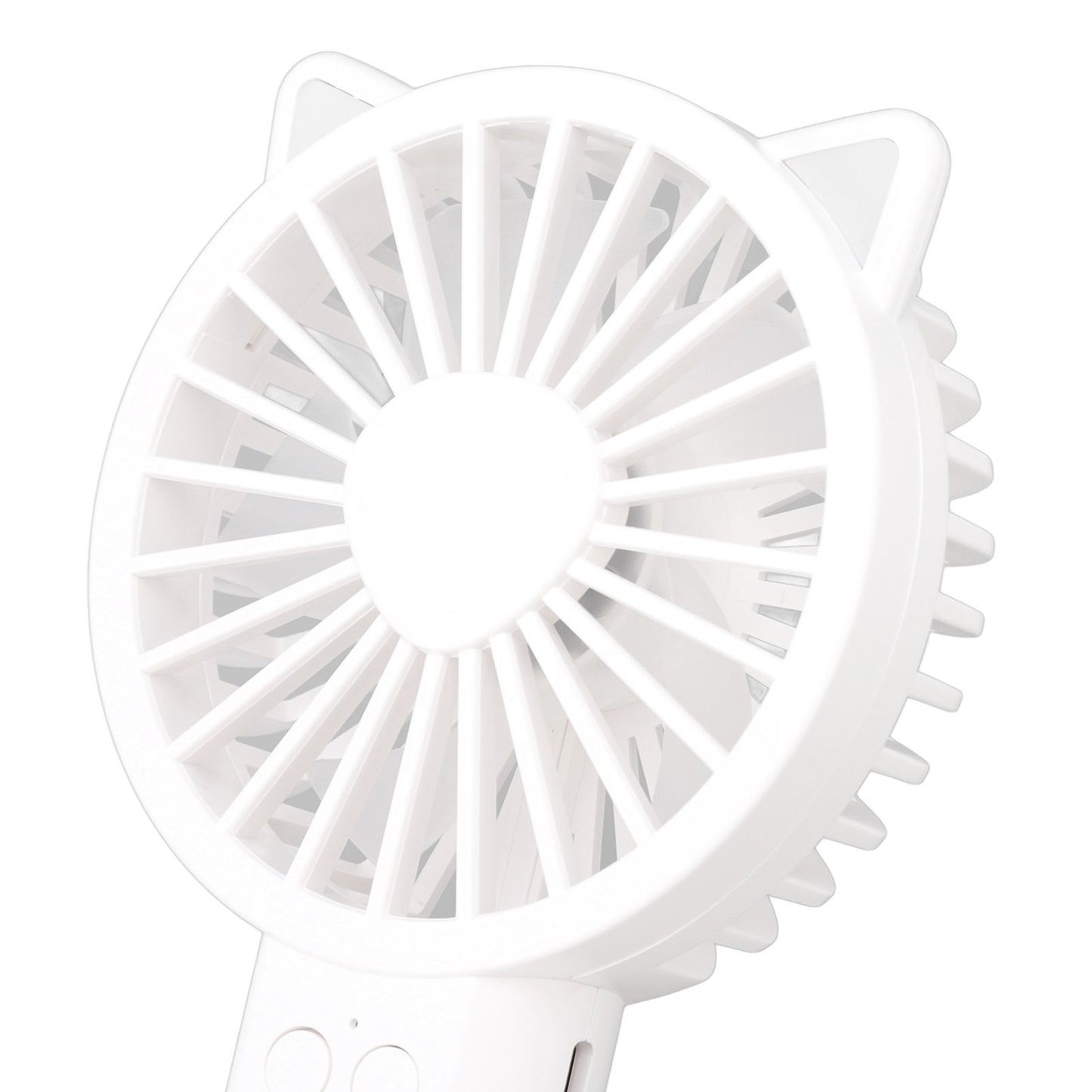 Handheld Mini Fan 3 Different Wind Speeds USB Charging Low Noise Small Fan with Light for Office Dormitory V1294-YM0523-3113220077911