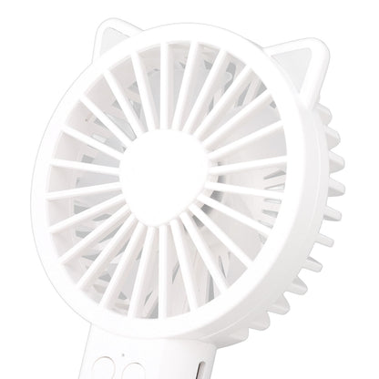 Handheld Mini Fan 3 Different Wind Speeds USB Charging Low Noise Small Fan with Light for Office Dormitory V1294-YM0523-3113220077911