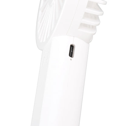 Handheld Mini Fan 3 Different Wind Speeds USB Charging Low Noise Small Fan with Light for Office Dormitory V1294-YM0523-3113220077911