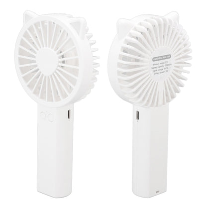 Handheld Mini Fan 3 Different Wind Speeds USB Charging Low Noise Small Fan with Light for Office Dormitory V1294-YM0523-3113220077911