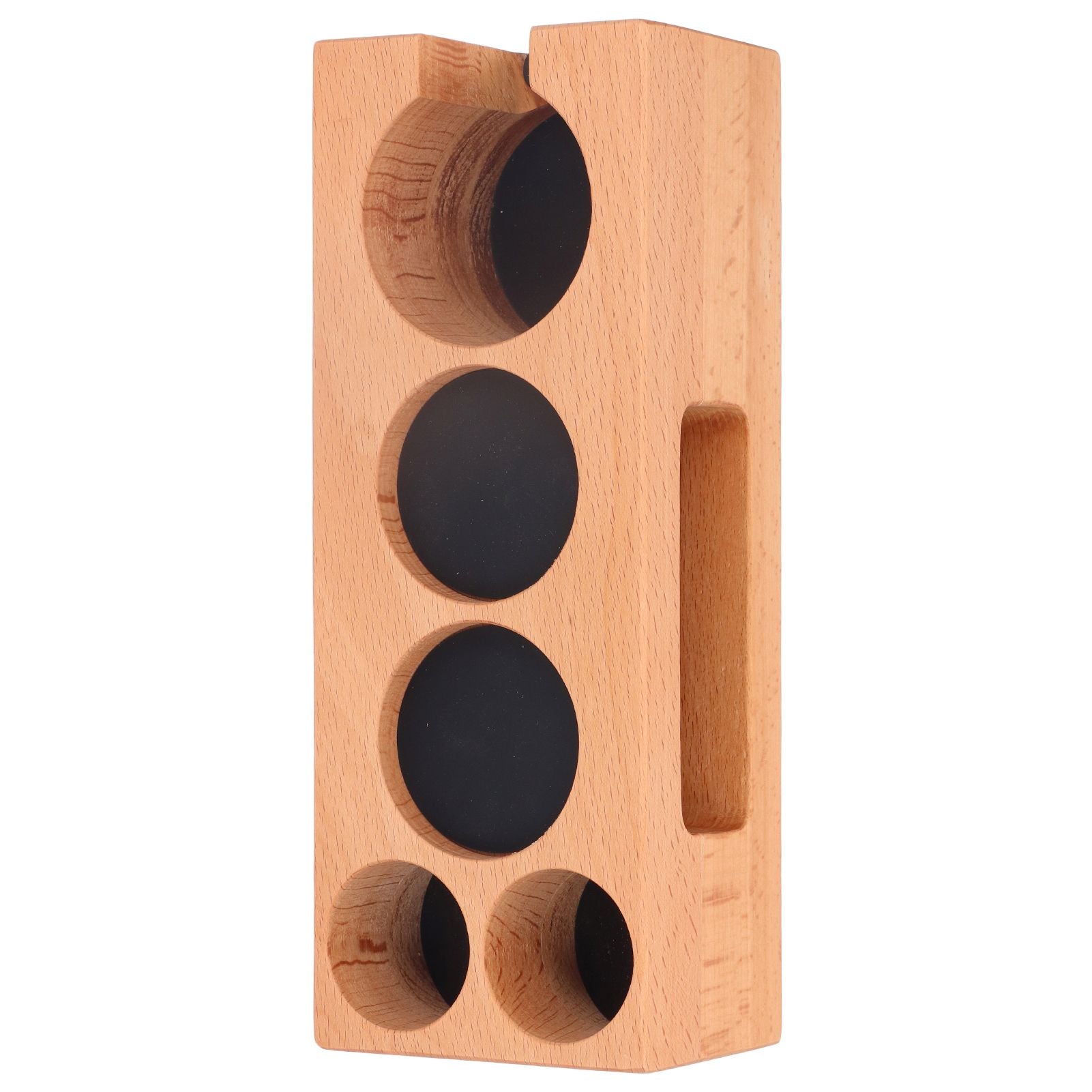Coffee Tamper Holder Multifunction Food Safe Wooden Coffee Tamping Station for Coffee Lovers V1294-YM0523-3113220079411