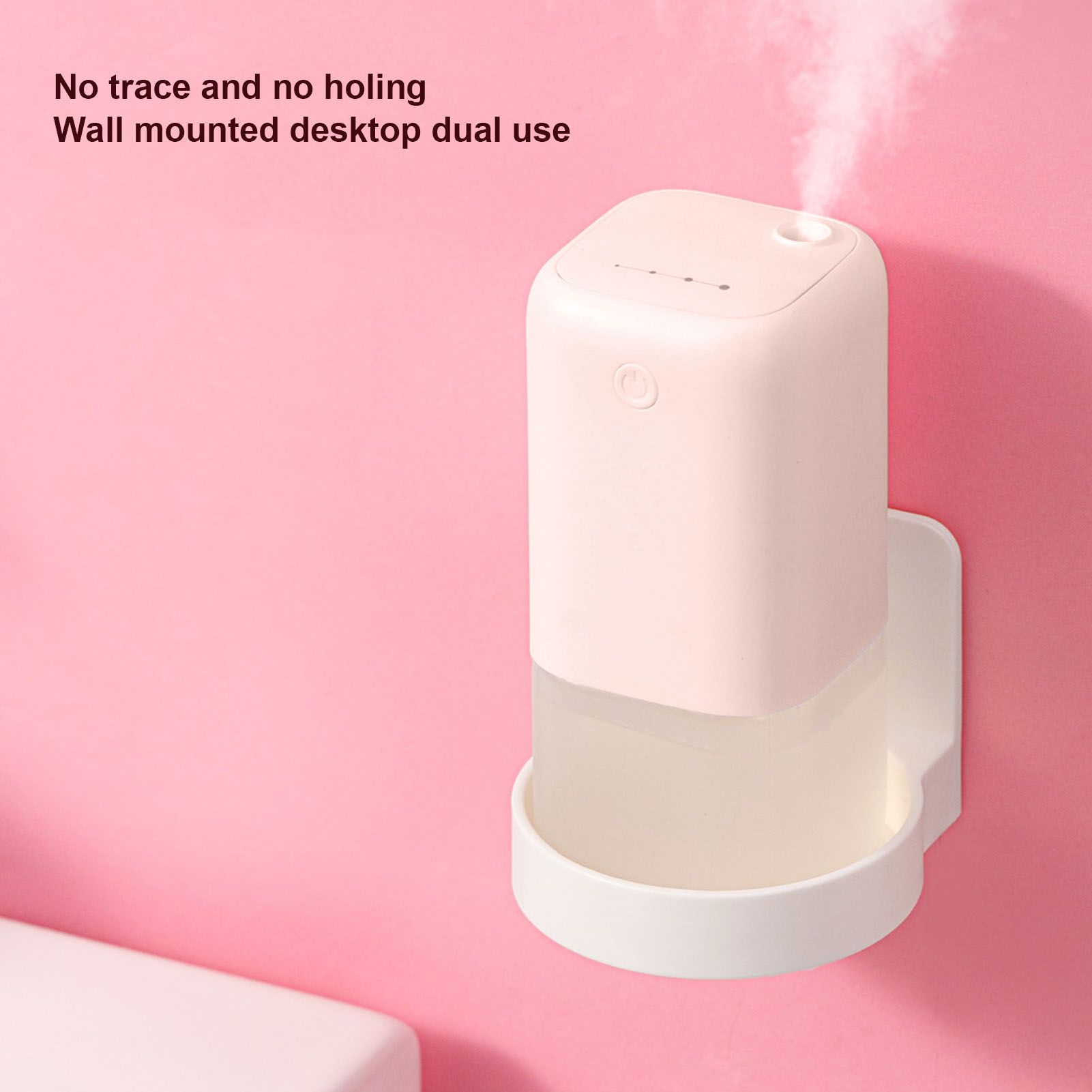 Essential Oil Diffuser Removable Ultra Silent Heating Thorough Atomization Air Humidifier 150ML Pink V1294-YM0523-3113220080312
