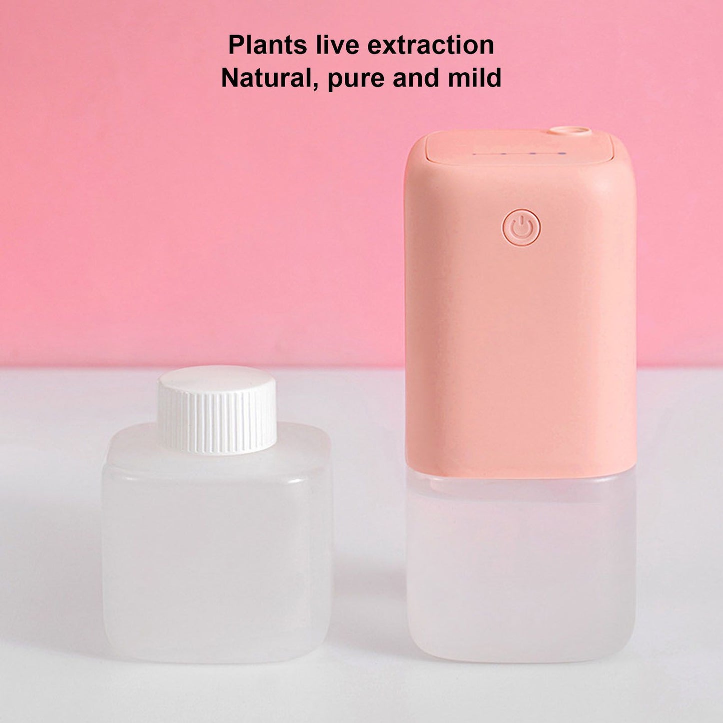 Essential Oil Diffuser Removable Ultra Silent Heating Thorough Atomization Air Humidifier 150ML Pink V1294-YM0523-3113220080312