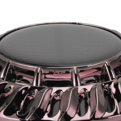Solar Car Perfume Diffuser Automatic Rotating Decorative Car Aromatherapy Machine for Office Home Silver Black V1294-YM0523-3113220080411