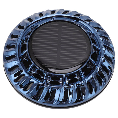 Solar Car Perfume Diffuser Automatic Rotating Decorative Car Aromatherapy Machine for Office Home Ink Blue V1294-YM0523-3113220080412