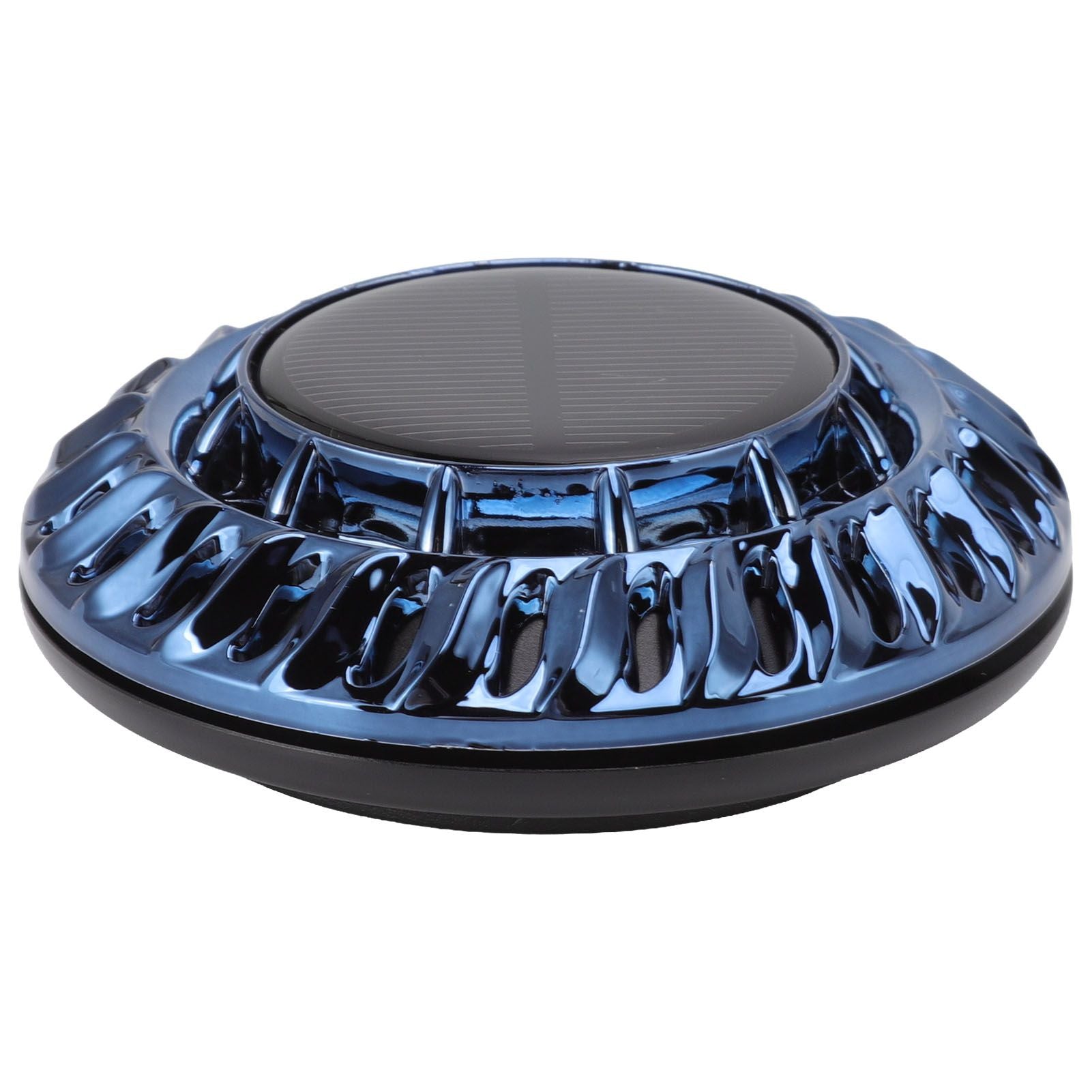 Solar Car Perfume Diffuser Automatic Rotating Decorative Car Aromatherapy Machine for Office Home Ink Blue V1294-YM0523-3113220080412