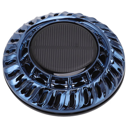 Solar Car Perfume Diffuser Automatic Rotating Decorative Car Aromatherapy Machine for Office Home Ink Blue V1294-YM0523-3113220080412