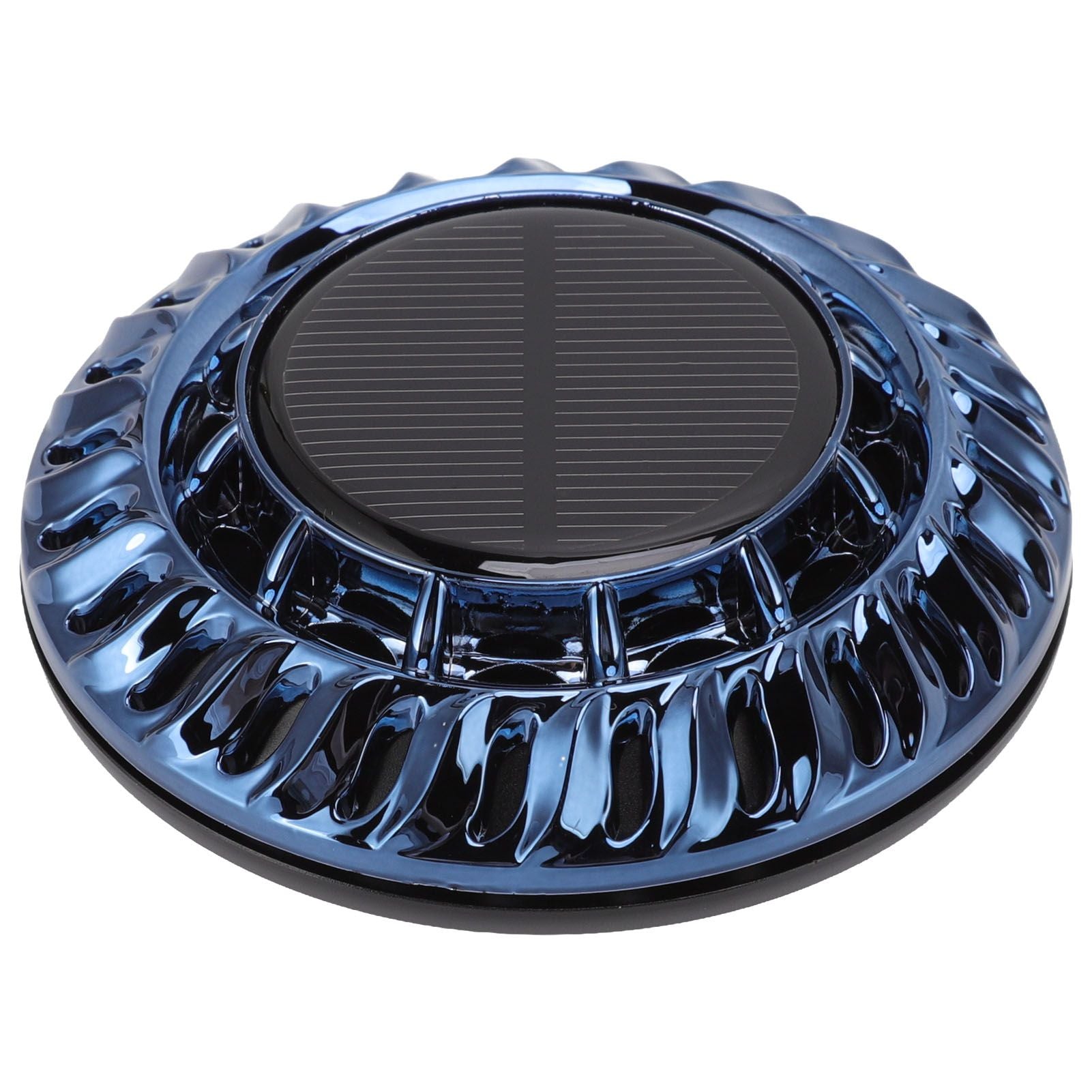 Solar Car Perfume Diffuser Automatic Rotating Decorative Car Aromatherapy Machine for Office Home Ink Blue V1294-YM0523-3113220080412