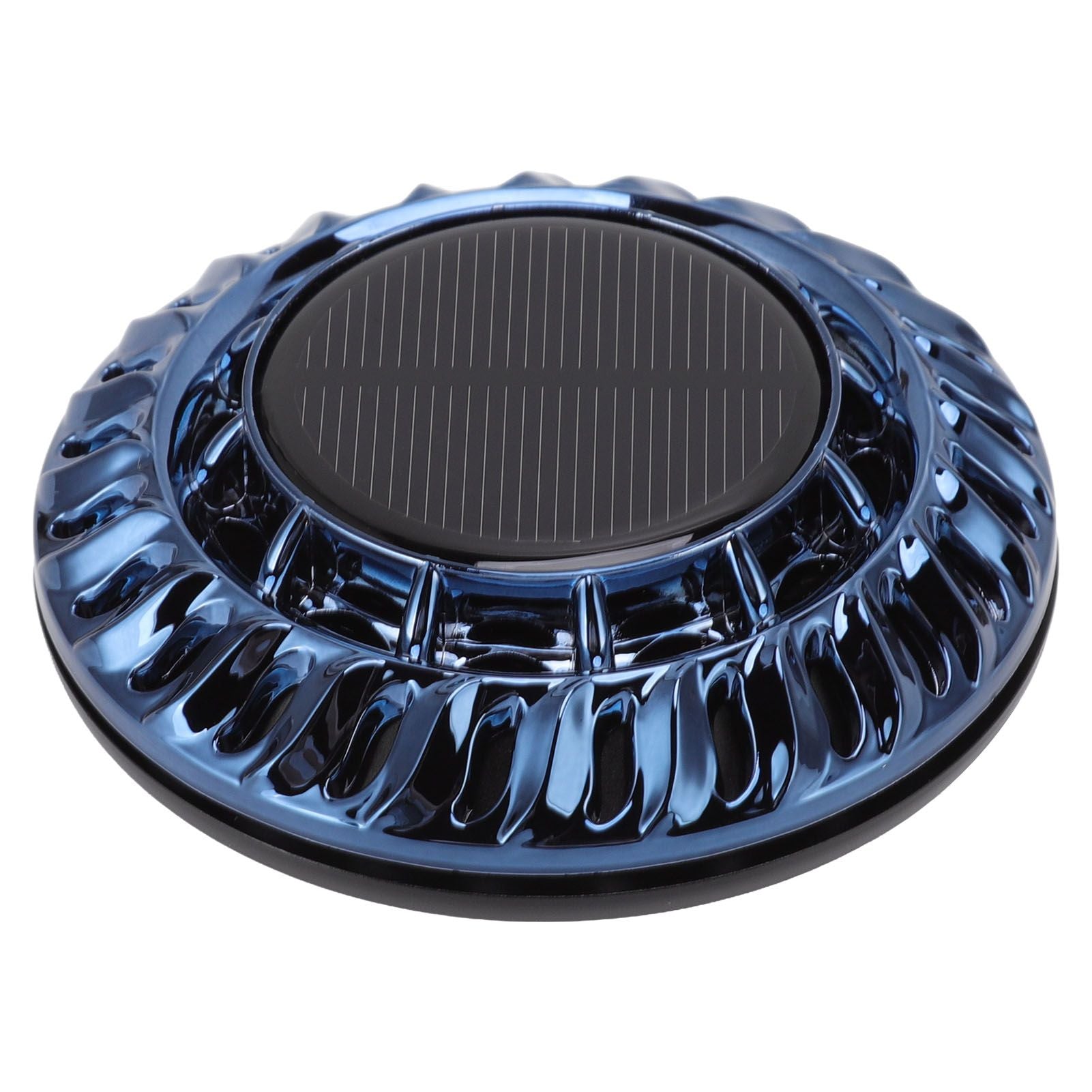 Solar Car Perfume Diffuser Automatic Rotating Decorative Car Aromatherapy Machine for Office Home Ink Blue V1294-YM0523-3113220080412