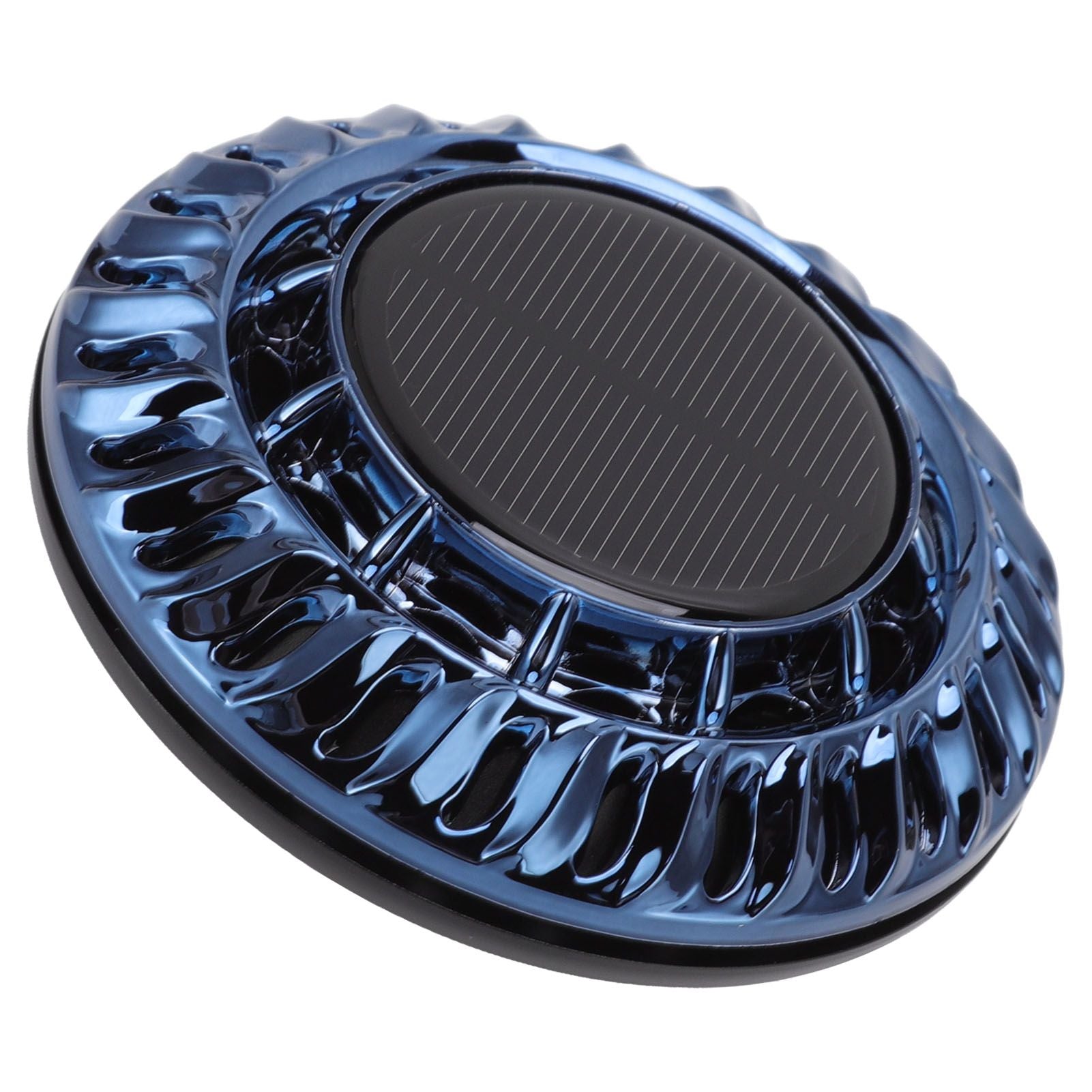 Solar Car Perfume Diffuser Automatic Rotating Decorative Car Aromatherapy Machine for Office Home Ink Blue V1294-YM0523-3113220080412