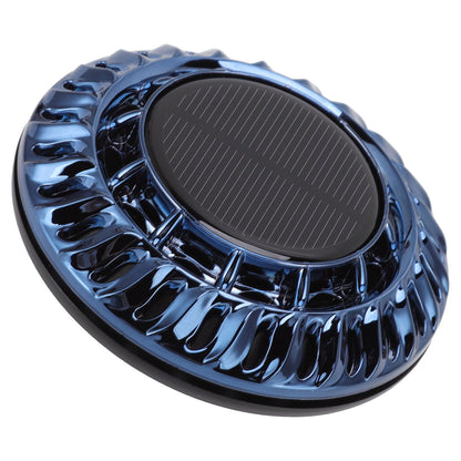 Solar Car Perfume Diffuser Automatic Rotating Decorative Car Aromatherapy Machine for Office Home Ink Blue V1294-YM0523-3113220080412