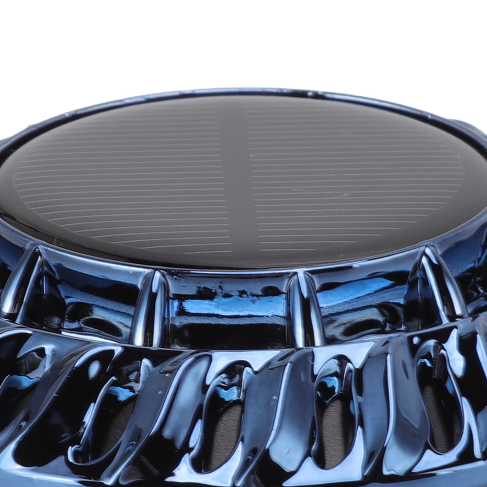 Solar Car Perfume Diffuser Automatic Rotating Decorative Car Aromatherapy Machine for Office Home Ink Blue V1294-YM0523-3113220080412
