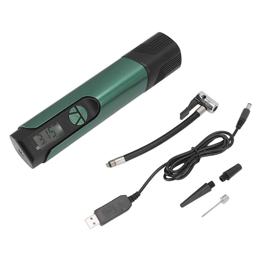 Electric Digital Tire Inflator Four Preset Inflation Modes USB Charging Tire Pump with LED Light for Cars V1294-YM0523-3113220080611