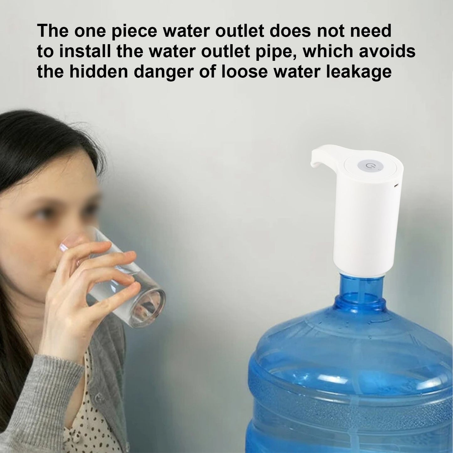 Electric Drinking Water Bottle Pump Portable Intelligent Water Dispenser USB Charging Water Bottle Pump V1294-YM0523-3113220082411