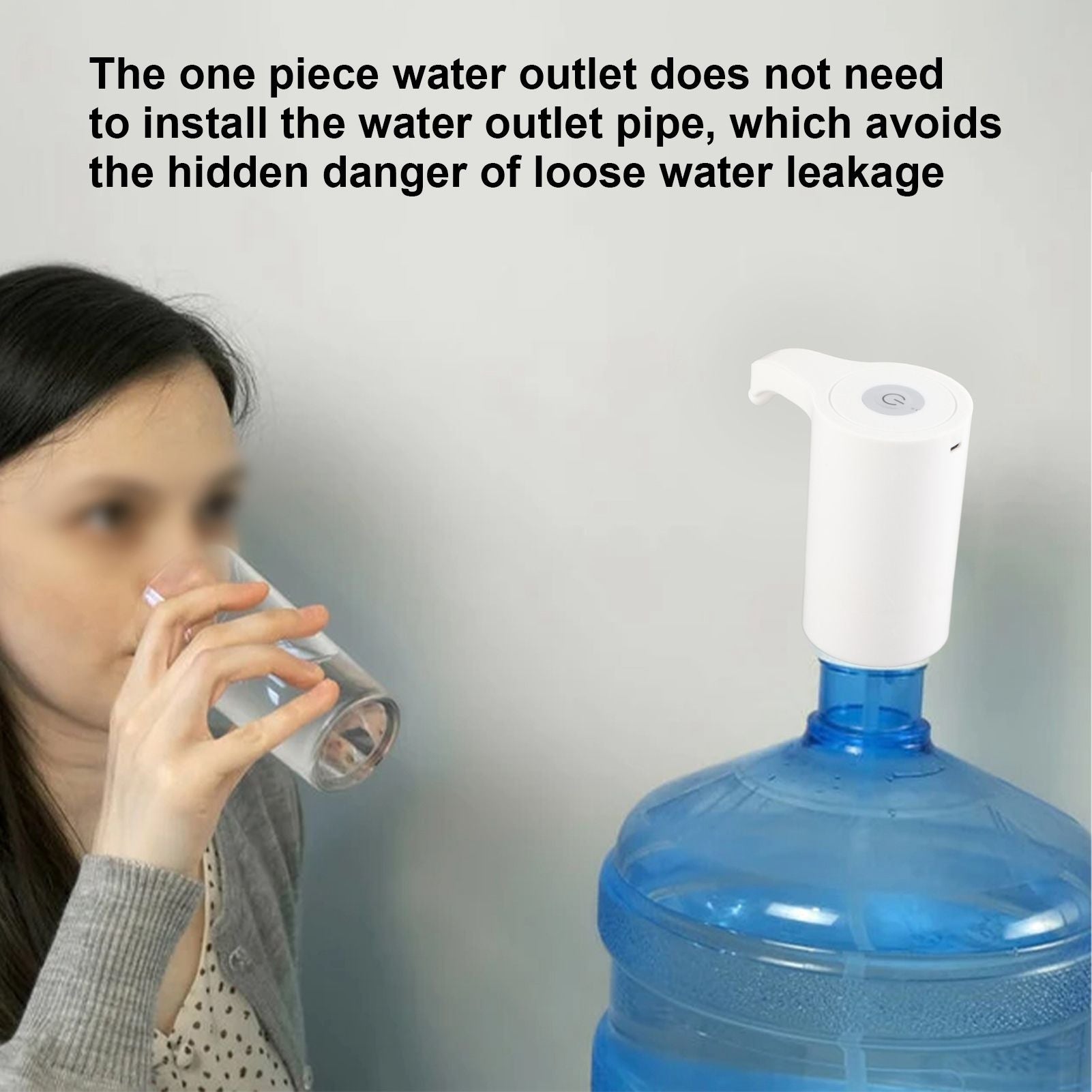 Electric Drinking Water Bottle Pump Portable Intelligent Water Dispenser USB Charging Water Bottle Pump V1294-YM0523-3113220082411