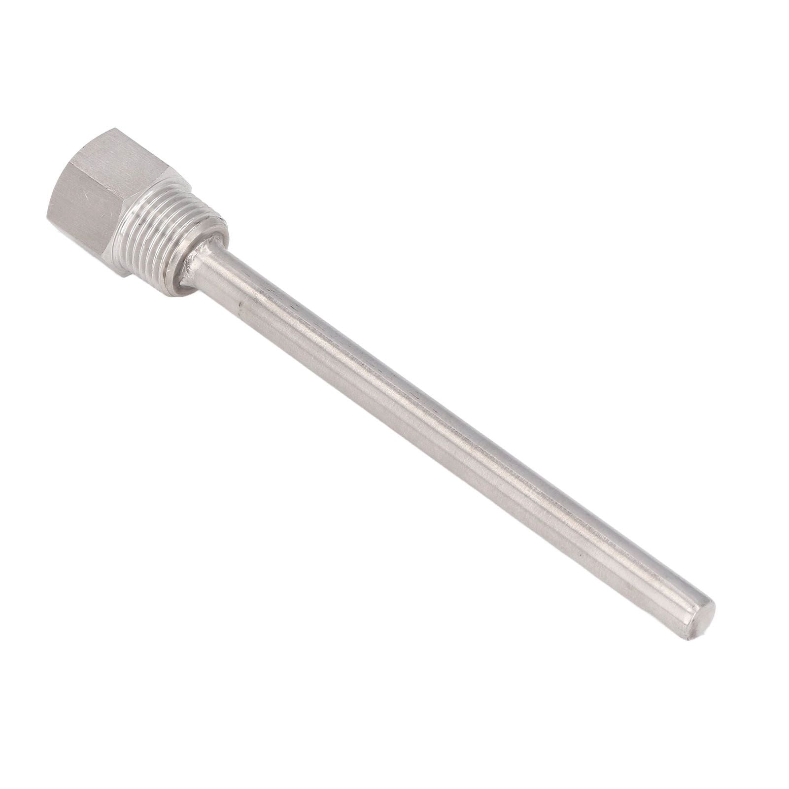 Stainless Steel Thermowell G1/2 Male Thread 6.7in Length Thermowell for Temperature Sensors V1294-YM0523-3113220083811