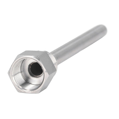 Stainless Steel Thermowell G1/2 Male Thread 6.7in Length Thermowell for Temperature Sensors V1294-YM0523-3113220083811