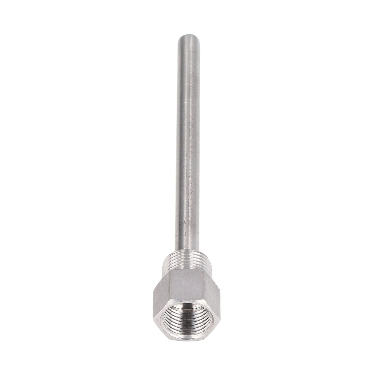 Stainless Steel Thermowell G1/2 Male Thread 6.7in Length Thermowell for Temperature Sensors V1294-YM0523-3113220083811