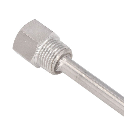 Stainless Steel Thermowell G1/2 Male Thread 6.7in Length Thermowell for Temperature Sensors V1294-YM0523-3113220083811