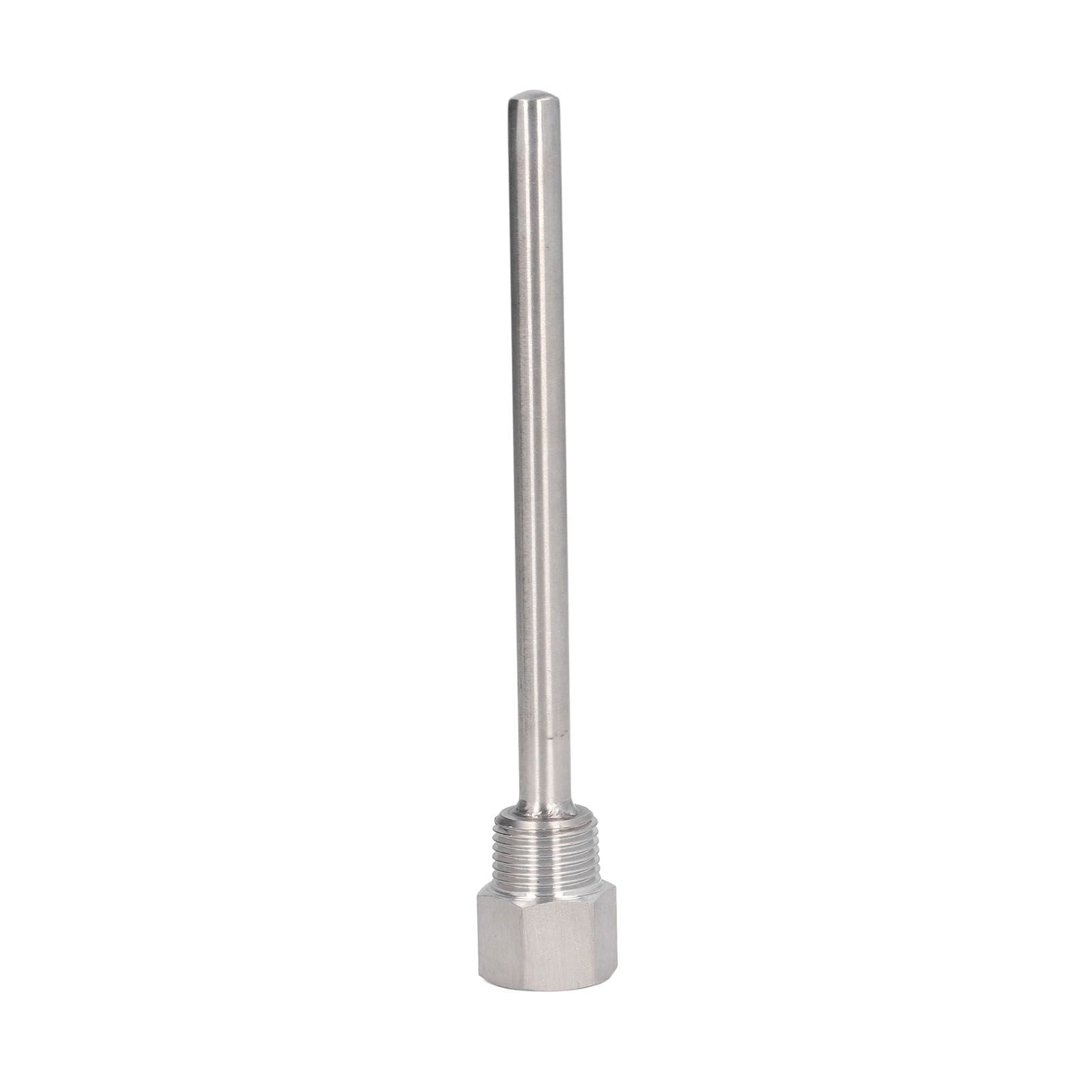Stainless Steel Thermowell G1/2 Male Thread 6.7in Length Thermowell for Temperature Sensors V1294-YM0523-3113220083811