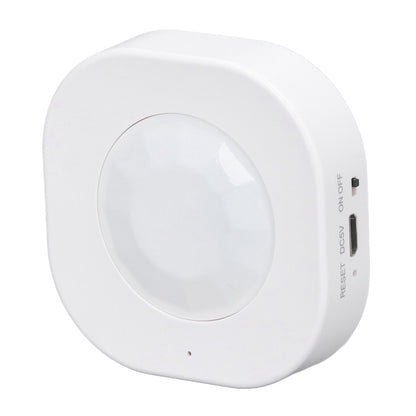 Smart Motion Sensor Square Battery Powered WiFi Infrared Body Sensor with Mobile APP Alarm for Home V1294-YM0523-3113220084111