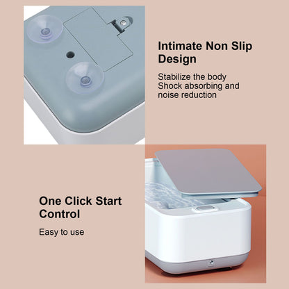Ultrasonic Cleaner USB Charging Prevent Slip Portable Glasses Cleaning Machine for Jewelry Watch Strap V1294-YM0523-3113220084311