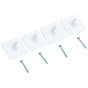 Stand Mixer Attachment Holders Vertical Hanging Type Quadrate White Mixer Attachments Accessories Holder for V1294-YM0523-3113220085511