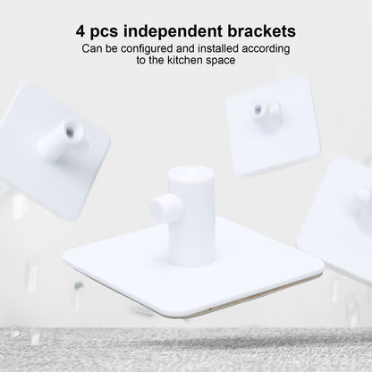 Stand Mixer Attachment Holders Vertical Hanging Type Quadrate White Mixer Attachments Accessories Holder for V1294-YM0523-3113220085511