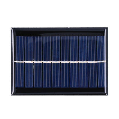 1W 5V Solar Panel Polycrystalline Silicon Solar Epoxy Sheet for Ships Airplanes Outdoor Solar Light V1294-YM0523-3114210096711