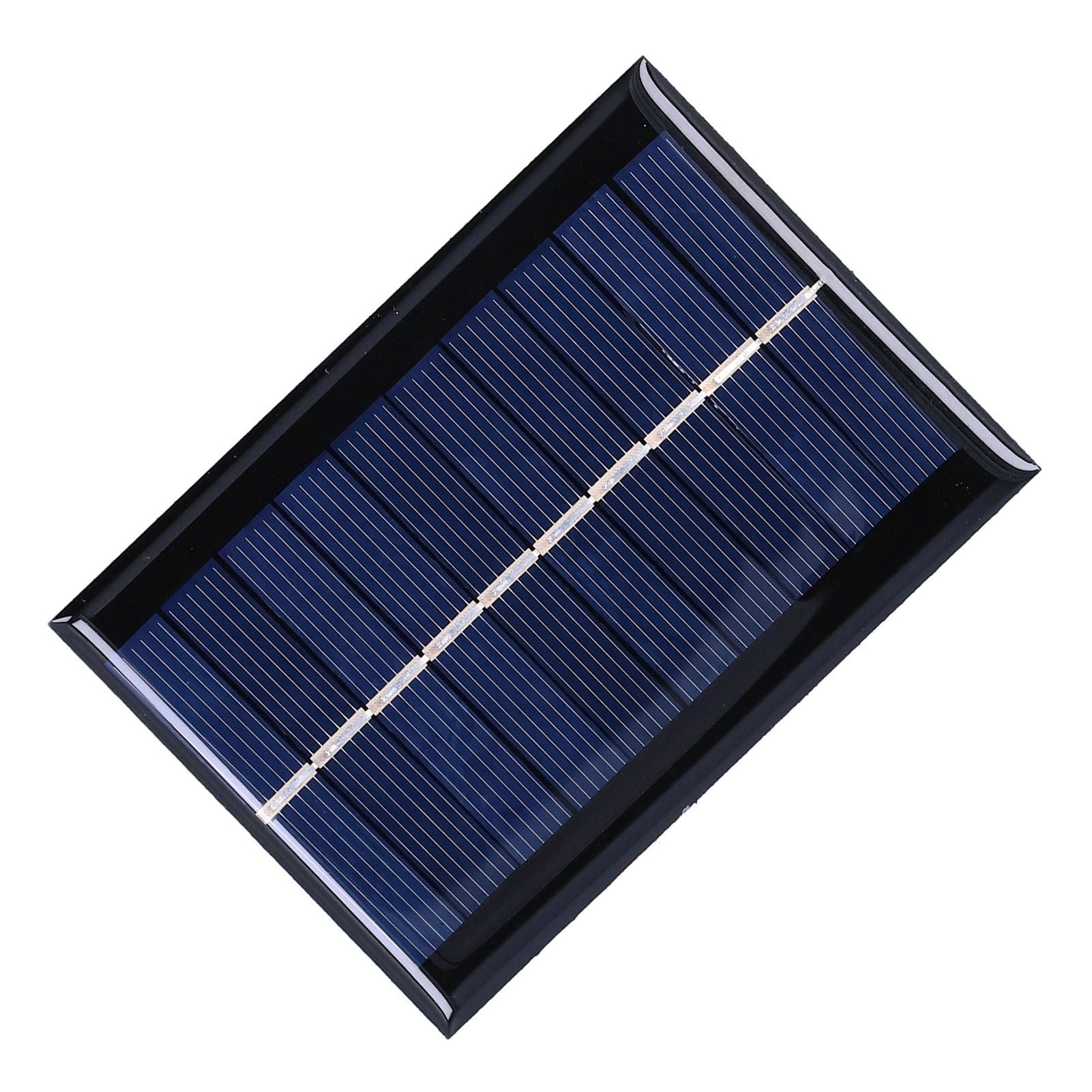 1W 5V Solar Panel Polycrystalline Silicon Solar Epoxy Sheet for Ships Airplanes Outdoor Solar Light V1294-YM0523-3114210096711
