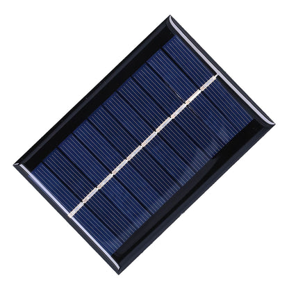1W 5V Solar Panel Polycrystalline Silicon Solar Epoxy Sheet for Ships Airplanes Outdoor Solar Light V1294-YM0523-3114210096711