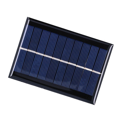 1W 5V Solar Panel Polycrystalline Silicon Solar Epoxy Sheet for Ships Airplanes Outdoor Solar Light V1294-YM0523-3114210096711