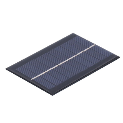 1W 5V Solar Panel Polycrystalline Silicon Solar Epoxy Sheet for Ships Airplanes Outdoor Solar Light V1294-YM0523-3114210096711